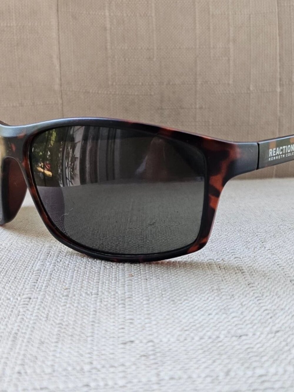 Reacation Kenneth Cole Men Sunglasses Eyewear Brown Tortoise Shades KC1364 - Picture 3 of 12